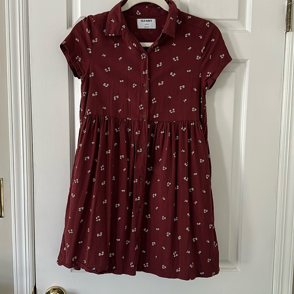 Girls shirt dress
